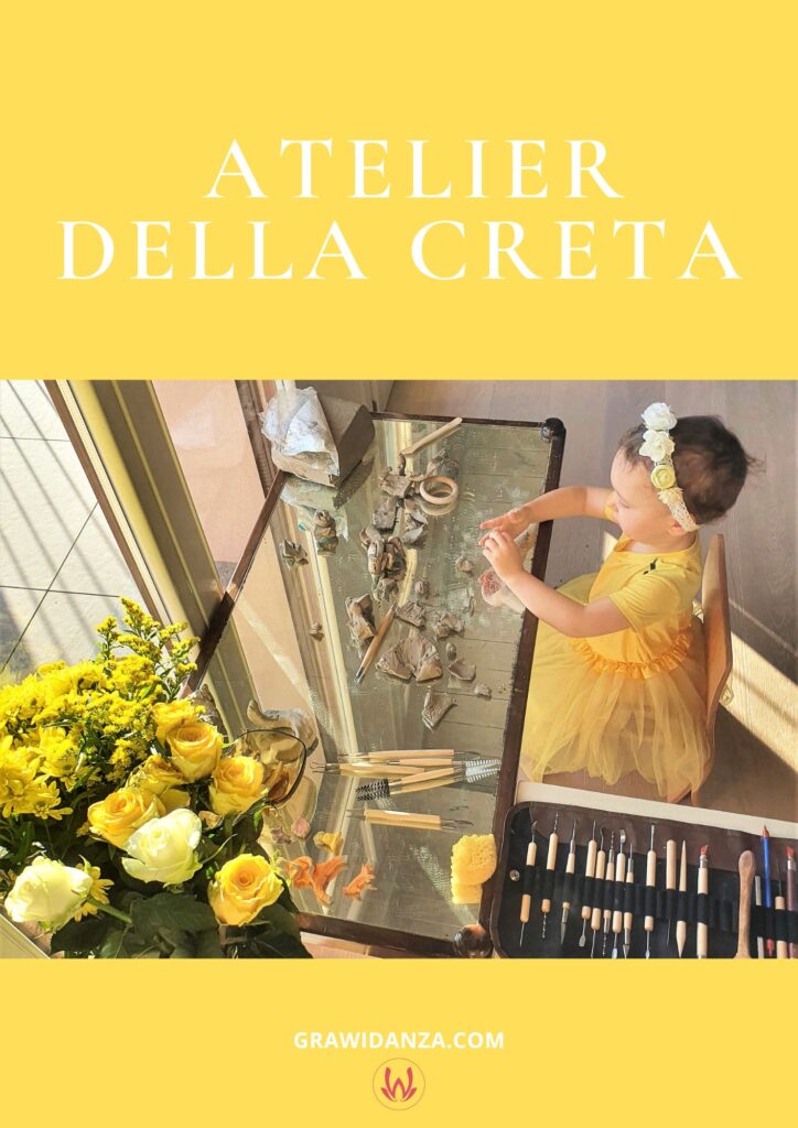 Copertina della guida in PDF Atelier della Creta per bambini a casa